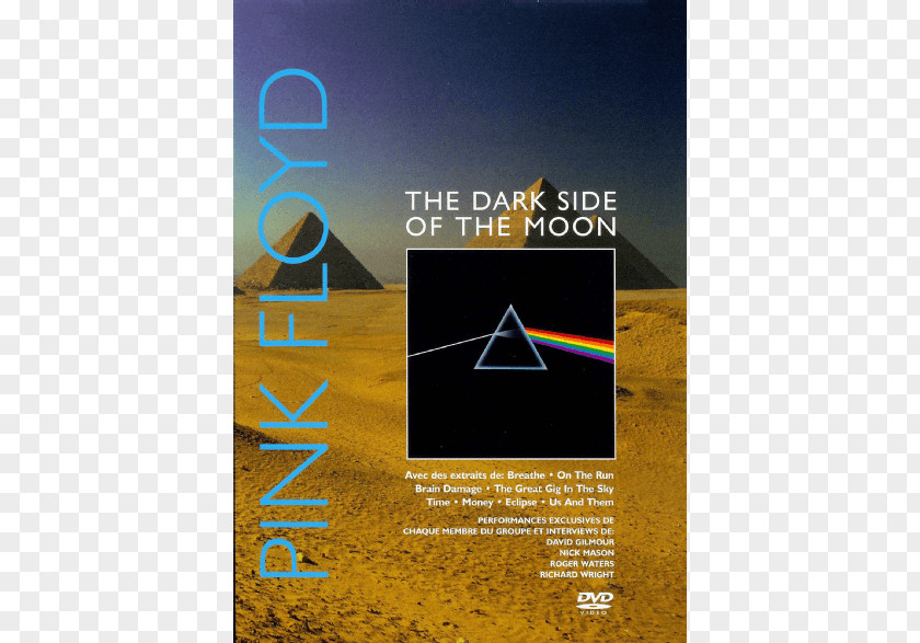Dvd The Dark Side Of Moon Live Pink Floyd Psychedelic Rock DVD PNG