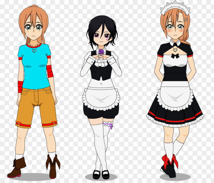 Maid DeviantArt Uniform PNG