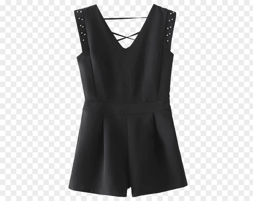 Sleeveless Vest Little Black Dress T-shirt Sleeve Lace PNG