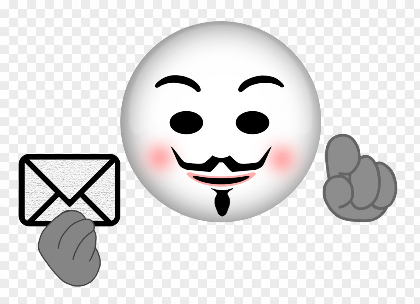 Anonymous Emoji Emoticon Smiley Anonymity PNG