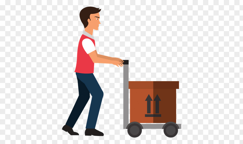 Delivery Man Vector Graphics Clip Art Illustration Image Royalty-free PNG