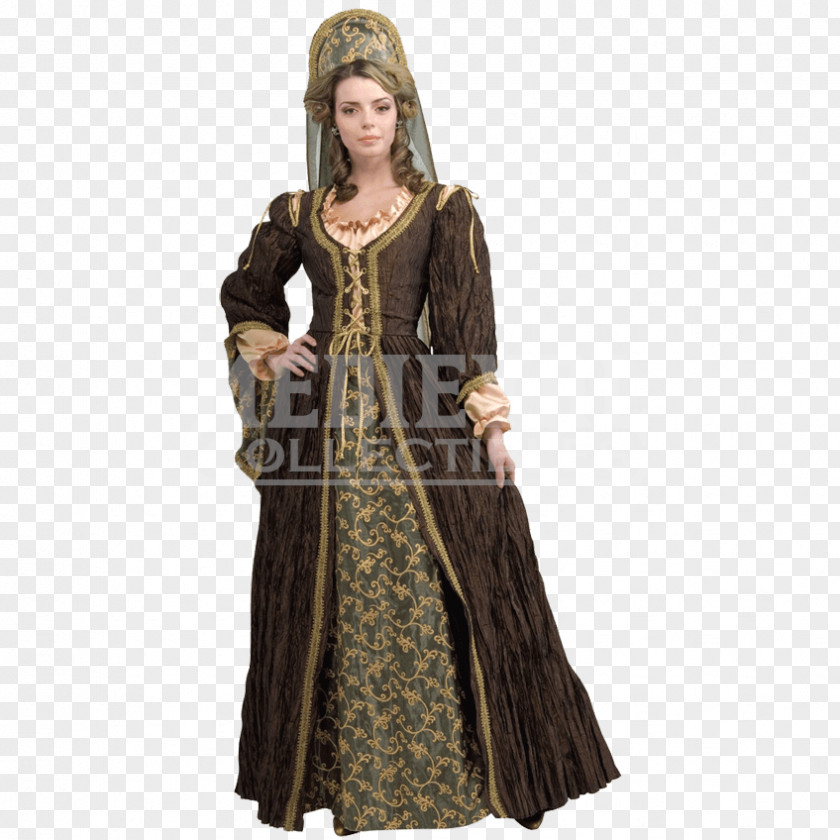 Dress Renaissance 1500–1550 In Western European Fashion Clothing Costume PNG