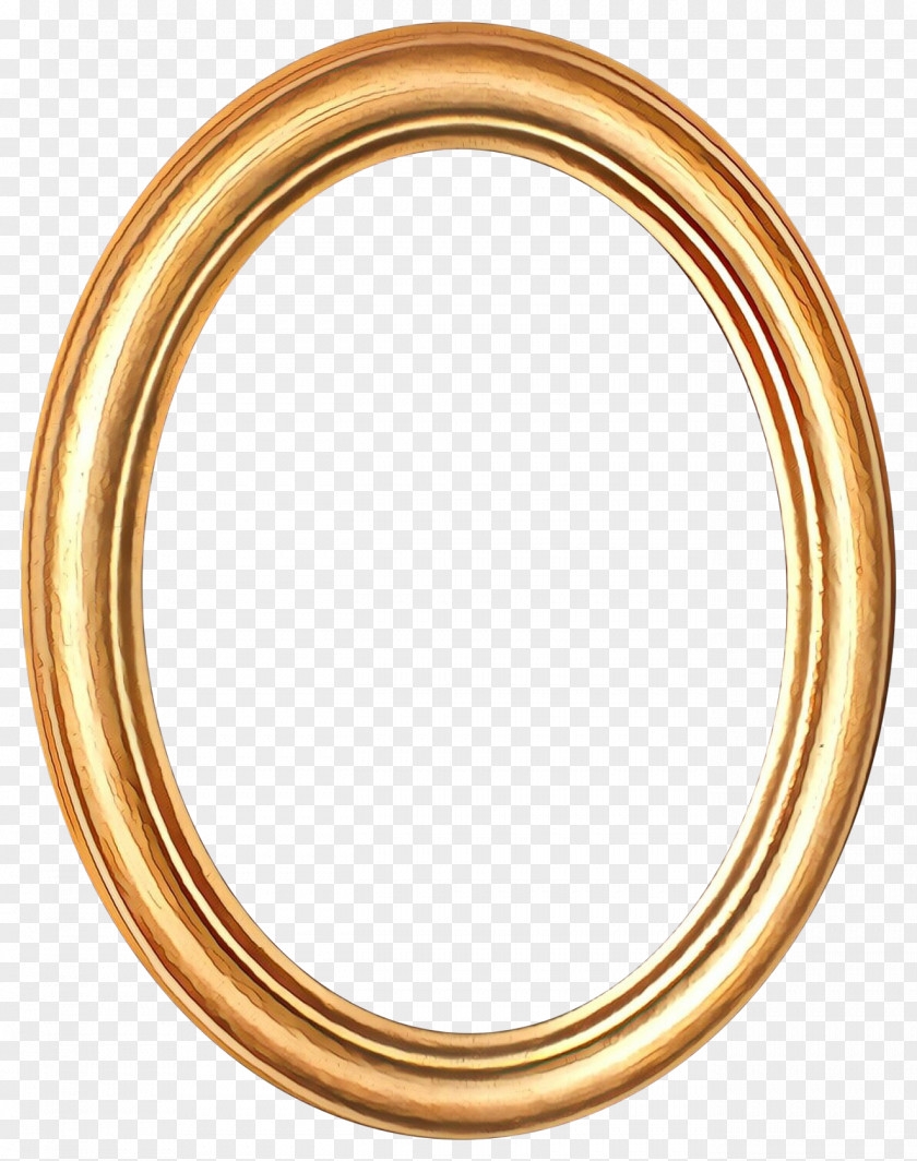 Jewellery Fashion Accessory Metal Brass Oval Bangle Body Jewelry PNG