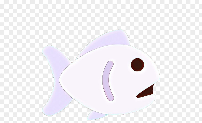 Pink M Fish Cartoon PNG