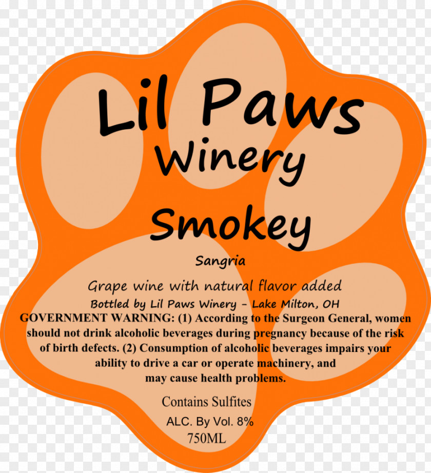 Wine Lil Paws Winery Pinot Noir Crisp Chardonnay PNG