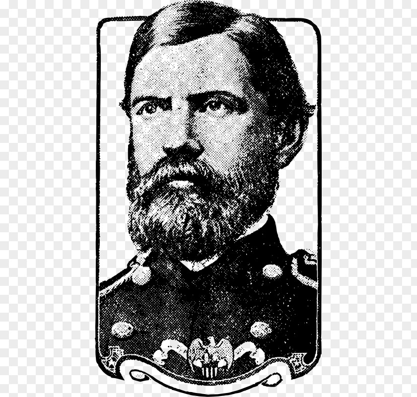 Civil War Generals Beard Clip Art PNG