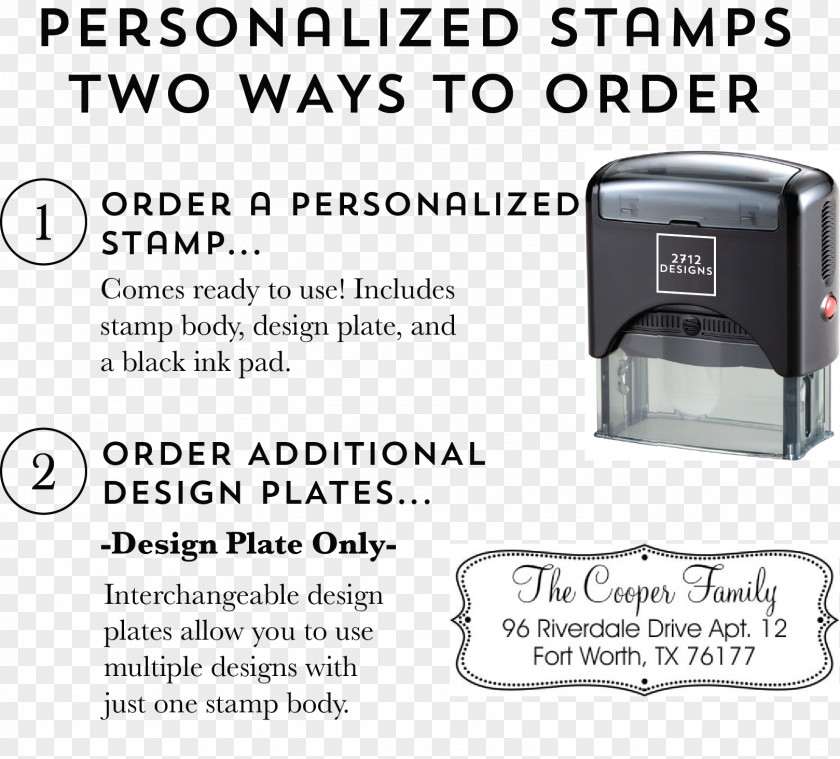Design Rubber Stamp Postage Stamps Inker PNG