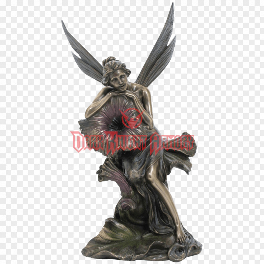 Morning Glory Figurine Statue Elf Fairy Sculpture PNG