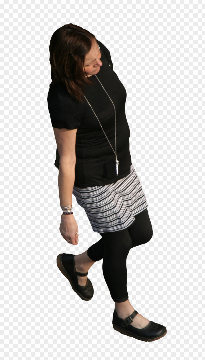 Woman Leggings Sweater Sleeve Shoe PNG