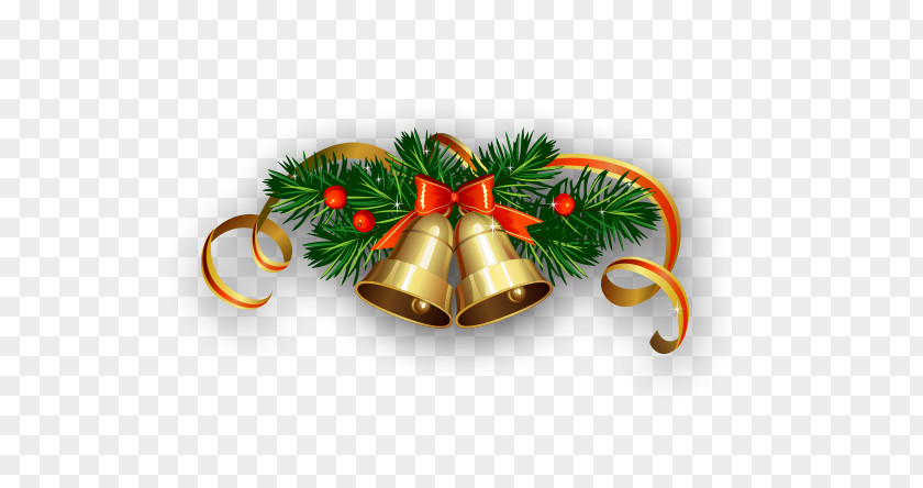 Christmas Bells Santa Claus Ornament PNG