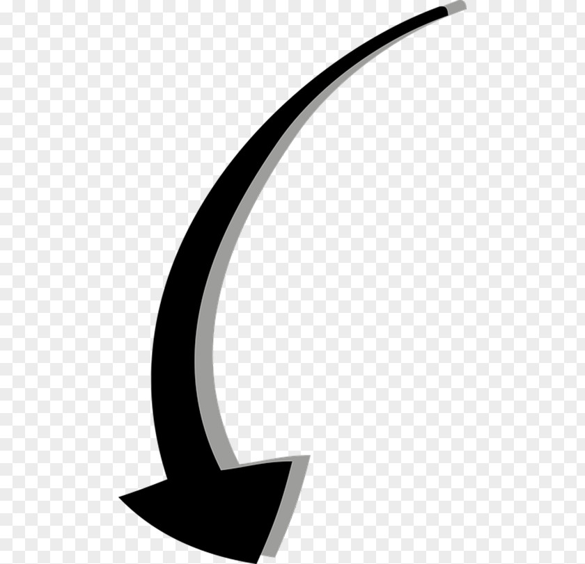 Curved Arrow Pointing Direction Arah PNG