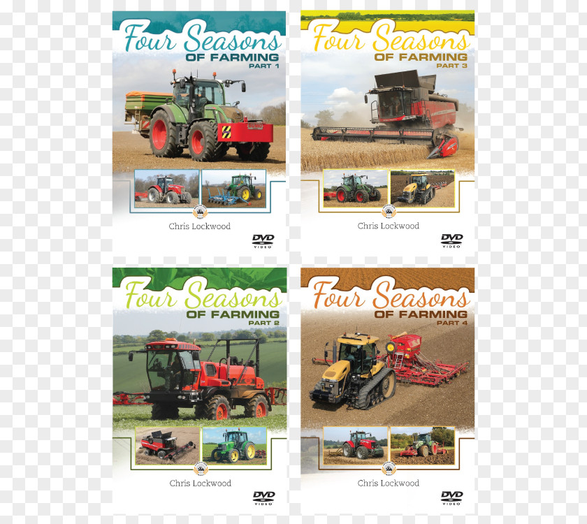 Four Seasons Agriculture Farm Agricultural Machinery Tractor Plough PNG