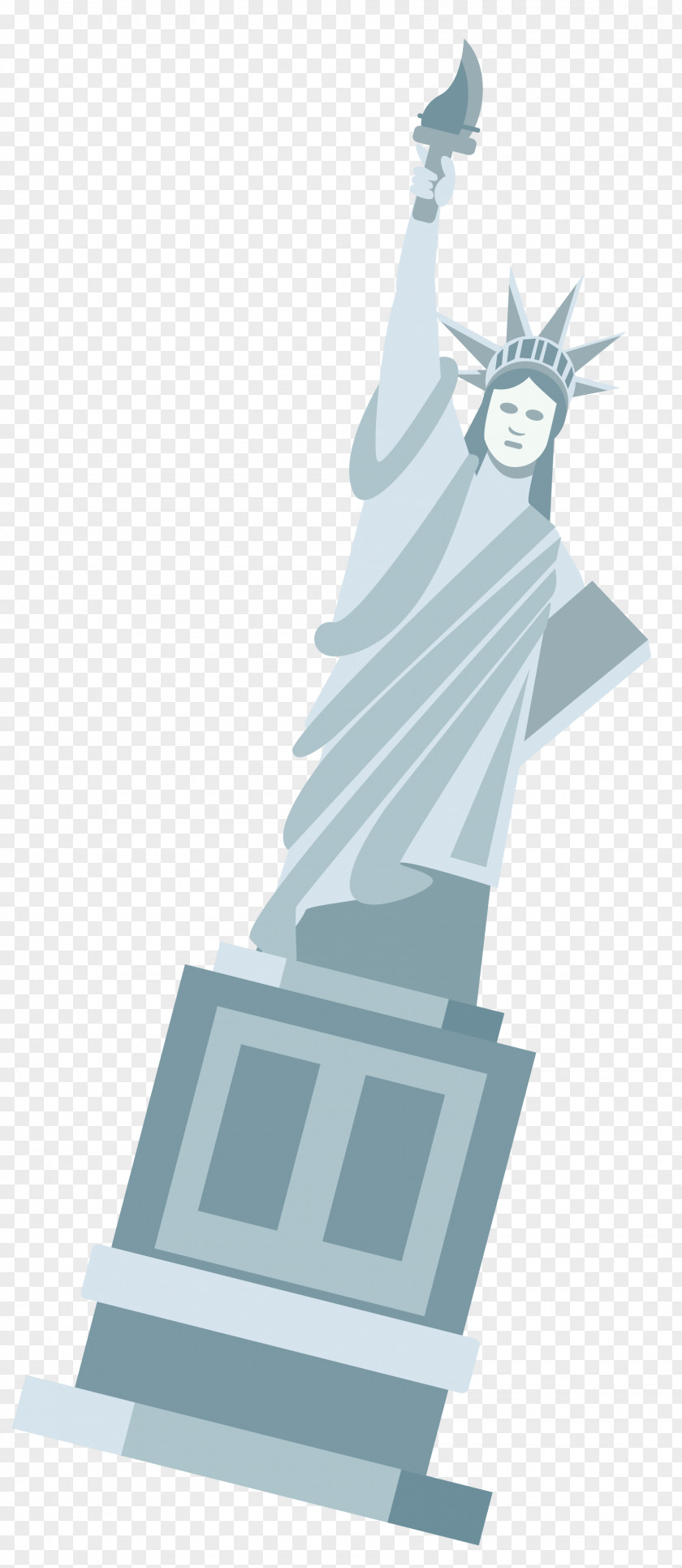 Free Goddess Statue Of Liberty Landmark Cartoon PNG
