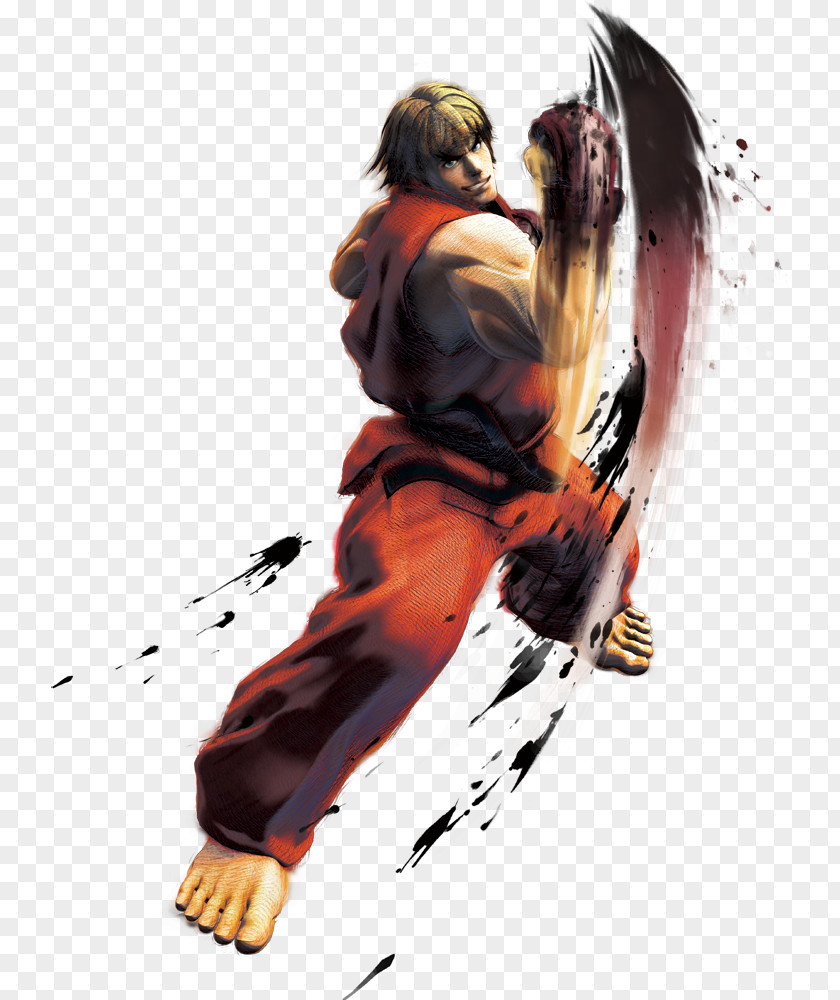 Ken Super Street Fighter IV Masters Ryu M. Bison PNG