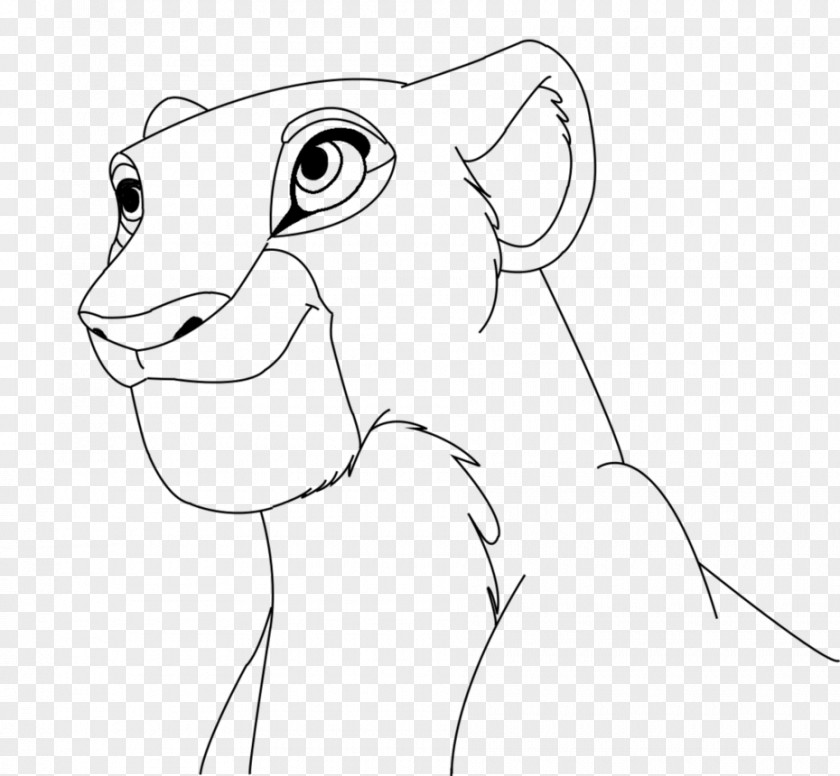 Nala Base Whiskers Drawing Line Art Sketch PNG