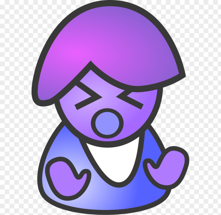 Purple People Cliparts Hatred Emoticon Clip Art PNG