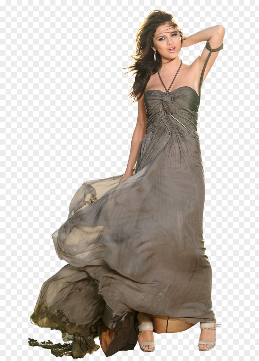 Selena Gomez A Year Without Rain Cocktail Dress Gown PNG