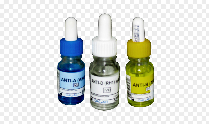 Typing Agglutination Serum Antigen Reagent Frasco PNG