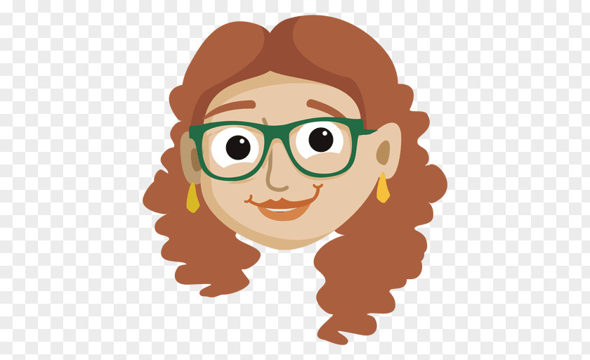 Woman Face Cartoon Female Gardener PNG