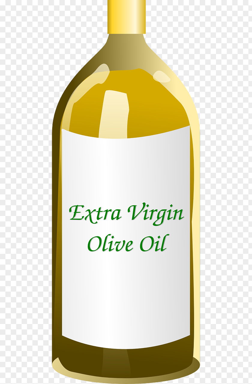 Yellow Bottles Italian Cuisine Olive Oil Clip Art PNG