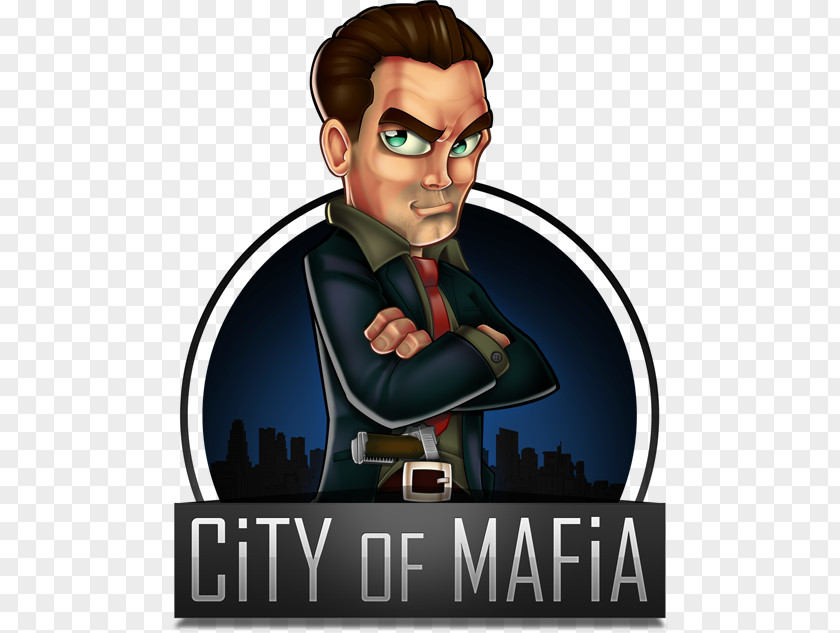 Design Mascot Mafia Logo PNG