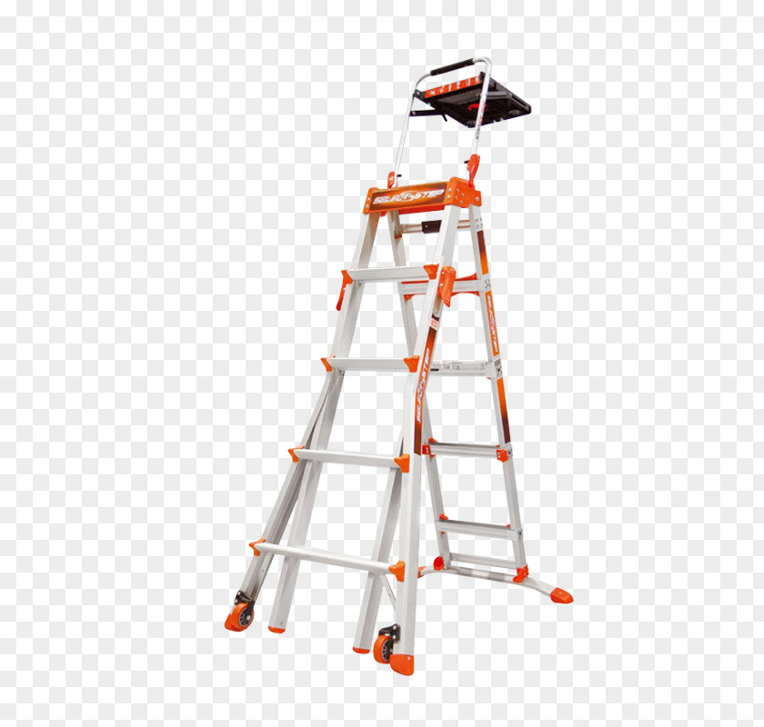 Products Step Little Giant 10410BA 4-Step Safety Stepladder 10310BA 3-Step Wing Enterprises, Inc. Tool PNG