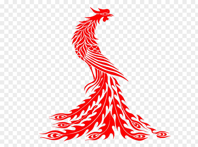 Red Phoenix Fenghuang County PNG