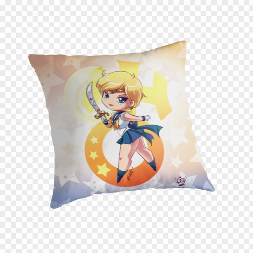 Sailor Uranus Throw Pillows Cushion Textile PNG