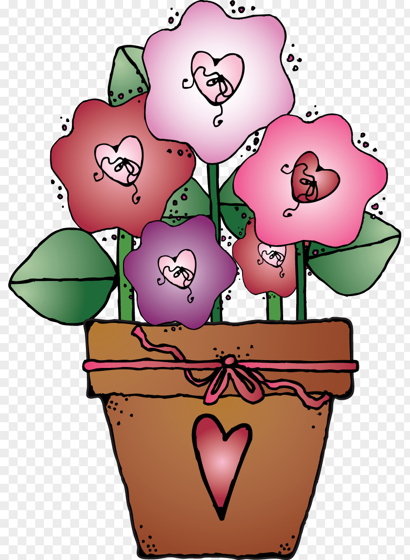 Floral Design Cartoon Inker Clip Art PNG