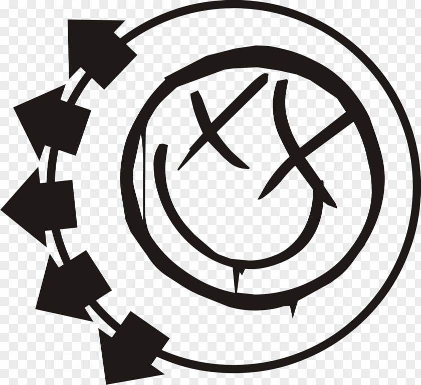 Nirvana Blink-182 Logo Decal PNG