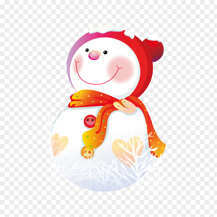 Snowman Pattern Roof PNG