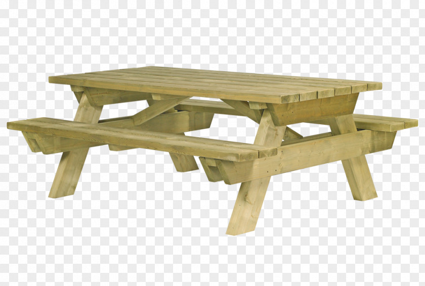 Table Bench Garden Furniture Wood PNG