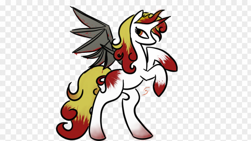 Bloody Mary Pony Cartoon Fan Art PNG