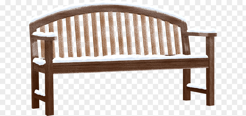 Snow Chair Bench Furniture PNG