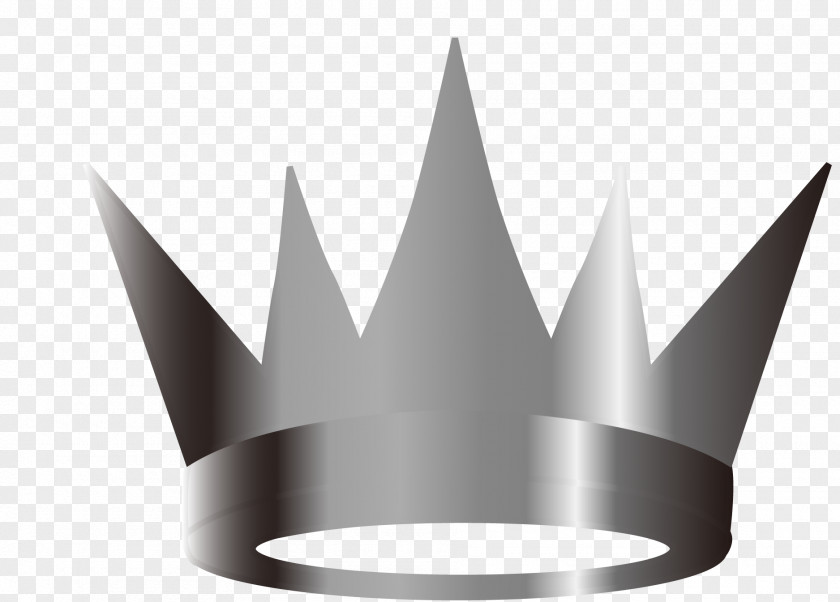 Vector Silver Crown PNG