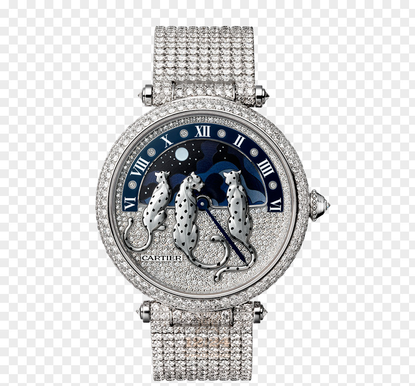 Watch Cartier Rolex Diamond Replica PNG