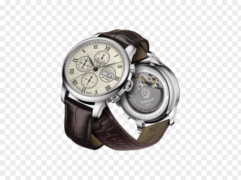 Watch Tissot Men's Le Locle Powermatic 80 Chronograph PNG