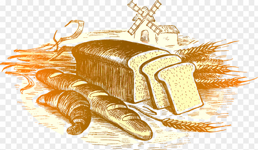 Bread Bakery Brown PNG