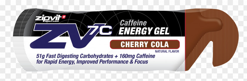 Cherry Cola Energy Gel Caffeine Espresso ZipVit Sport PNG
