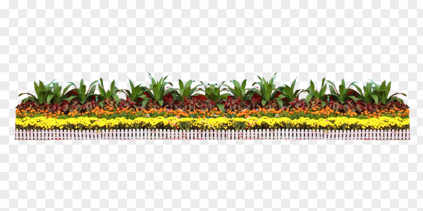 Flower Bed Garden Icon PNG