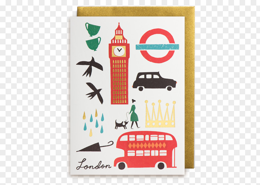 Greeting Card Design London Underground Paper & Note Cards PNG