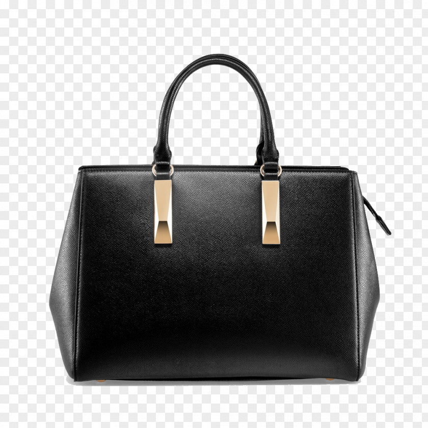 Marin Nuaolandi Bag Black Shoulder Tote Handbag Leather PNG