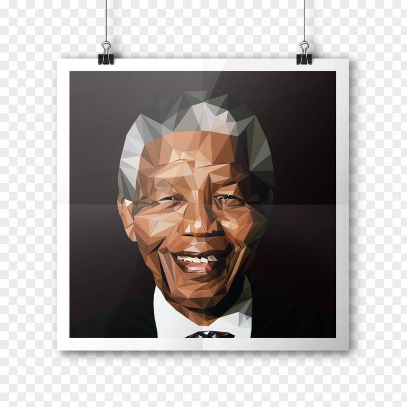 Nelson Mandela Forehead Snout PNG