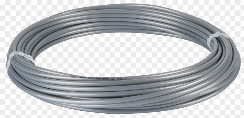 Silver Steel Wire Galvanization Hose PNG