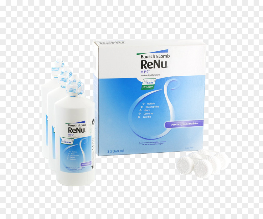 Simplus ReNu Contact Lenses Bausch + Lomb Priceminister PNG