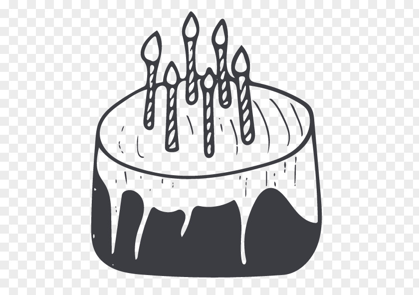 Cake Birthday Black Forest Gateau Torte And White PNG