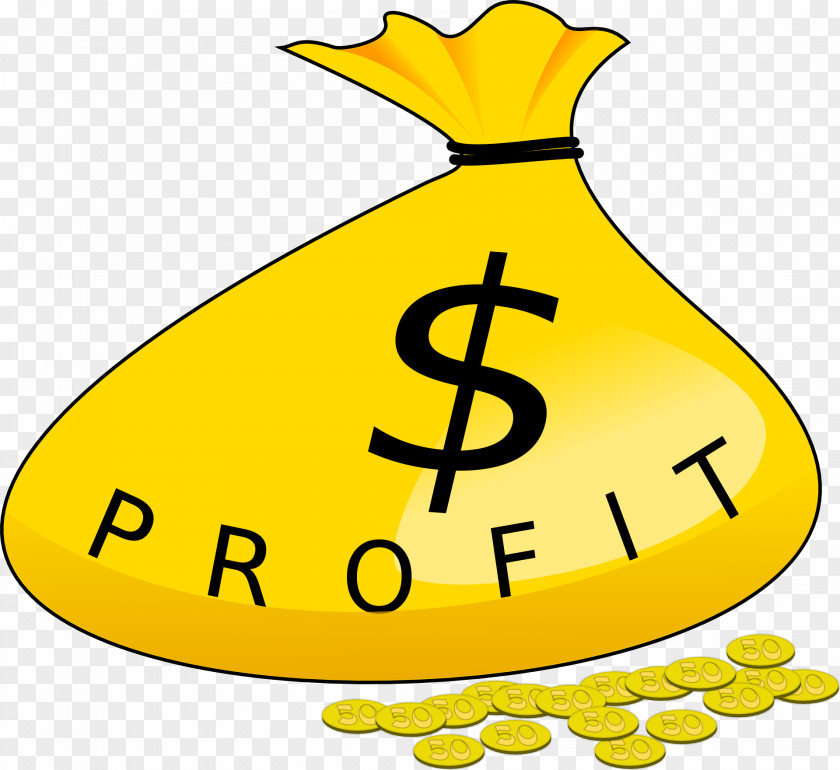Mounted Gold Purse Profit Business Clip Art PNG