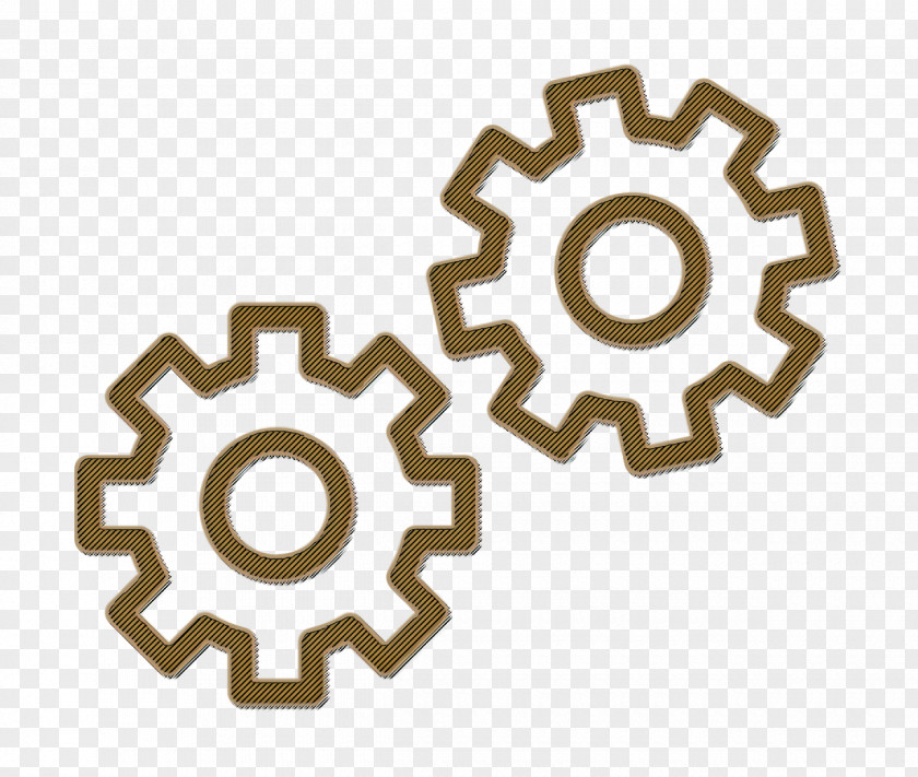 Symbol Gear Icon Strategy And Managemet Gears PNG