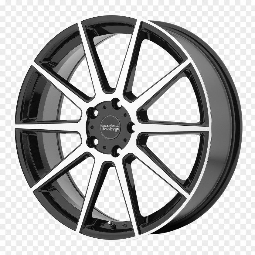 Blowoff Valve Alloy Wheel Tire Spoke American Racing Custom PNG