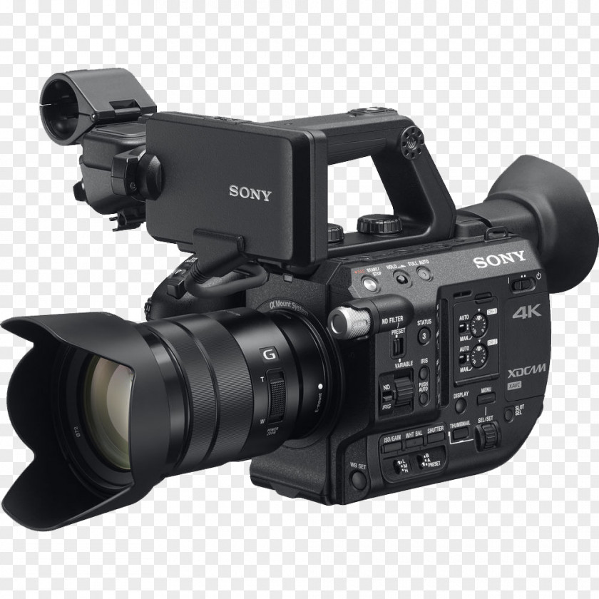 Camera Super 35 Sony XDCAM PXW-FS5 α PNG